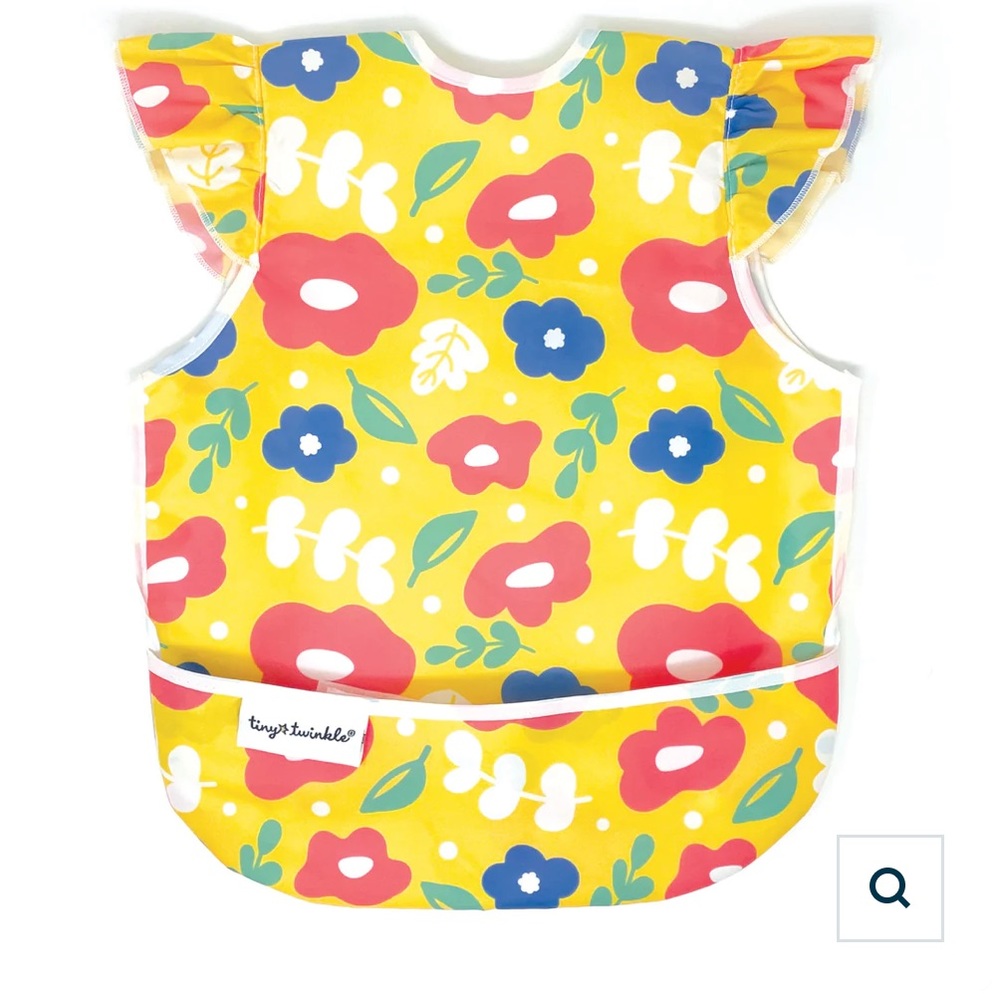 NIB tiny twinkle Mess-proof Apron Bib